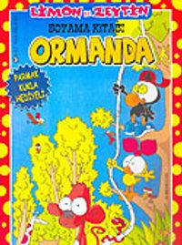 Ormanda / Boyama Kitabı / Limon ile Zeytin