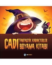 Cadı ve Fantastik  Karakterler - Boyama Kitabı
