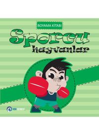 Sporcu Hayvanlar - Boyama Kitabı