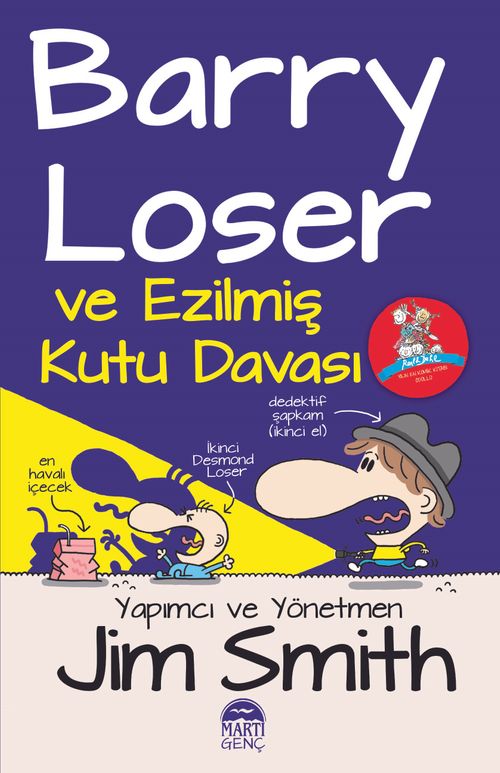 Barry Loser ve Ezilmiş  Kutu Davası(Ciltli)