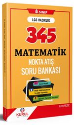 8. Sınıf LGS 345 Matematik Nokta Atış Soru Bankası 