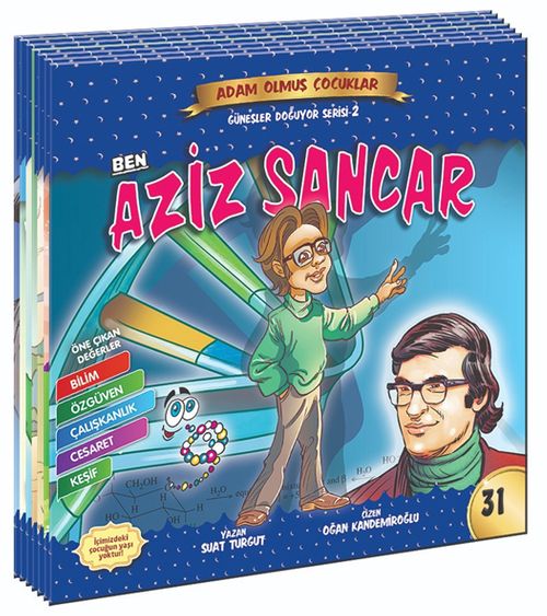 Adam Olmuş Çocuklar Güneşler Doğuyor Serisi 2 (10 Kitap)