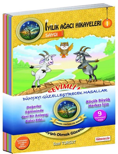 İyilik Ağacı Hikayeleri Serisi Çocuk Masalları (10 Kitap)