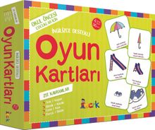 İngilizce Destekli Oyun Kartları / Zıt Kavramlar 