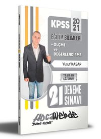 2021 KPSS Eğitim Bilimleri Ölçme ve Değerlendirme Tamamı Çözümlü 21 Deneme Sınavı