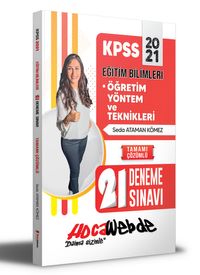 2021 KPSS Eğitim Bilimleri Öğretim Yöntem ve Teknikleri Tamamı Çözümlü 21 Deneme Sınavı
