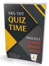 YKS YDT İngilizce Quiz Time 25 Mini Deneme