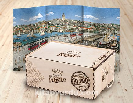 Eminönünden Galata Ahşap Puzzle 10000 Parça (10M-103-TS)