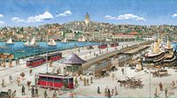 Eminönünden Galata Ahşap Puzzle 10000 Parça (10M-103-TS)