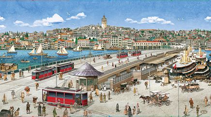 Eminönünden Galata Ahşap Puzzle 10000 Parça (10M-103-TS)