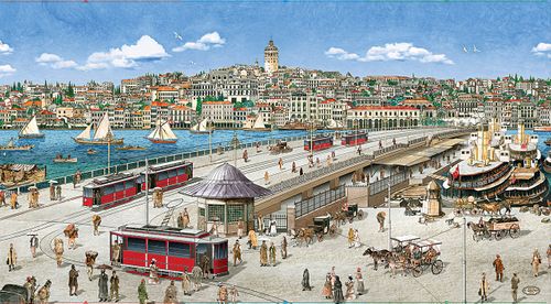 Eminönünden Galata Ahşap Puzzle 10000 Parça (10M-103-TS) - Fiyatı