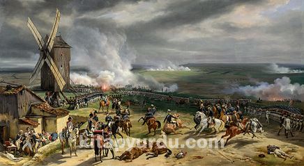 The Battle of Valmy / Emile Jean Horace Vernet 10000 Parça Ahşap Puzzle (10M-108-KR)