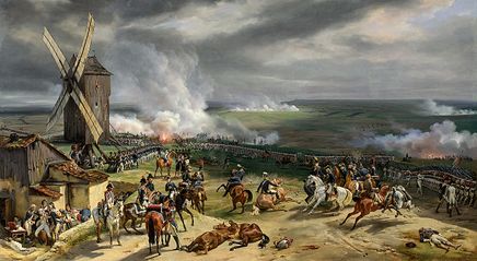 The Battle of Valmy / Emile Jean Horace Vernet 10000 Parça Ahşap Puzzle (10M-108-KR)