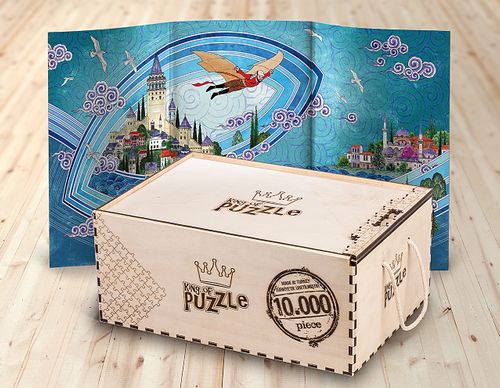 Hezarfan Çelebi 10000 Parça Ahşap Puzzle (10M-105-TS) - Fiyatı