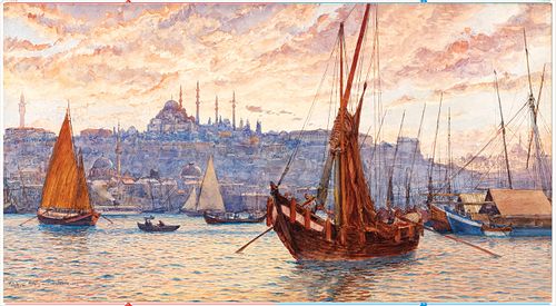 The Golden Horn / Tristram James Ellis 4500 Parça Ahşap Puzzle