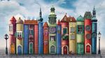 Büyük Kitap Kasabası 4500 Parça Ahşap Puzzle (MMMMD-106-KT)