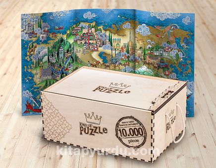 İpekyolu Ahşap Puzzle 10000 Parça (10M-104-TS)