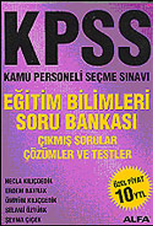 KPSS Eğitim Bilimleri Soru Bankası