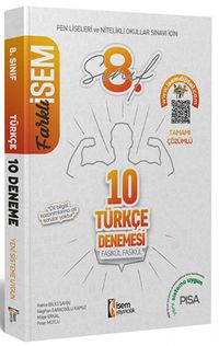 2021 Farklı İsem 8. Sınıf Türkçe Fasikül Fasikül 10 Deneme