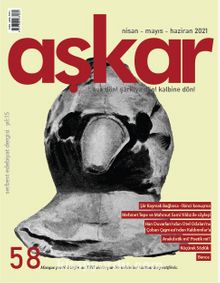 Aşkar Serbest Edebiyat Dergisi Sayı:58 Nisan-Mayıs-Haziran 2021 - Bilinmeyen Yazar