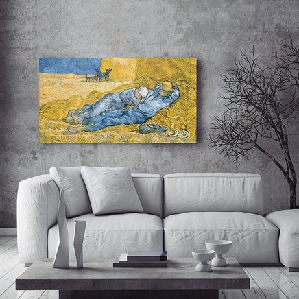 Resting after Work / Vincent van Gogh - Ahşap Puzzle Poster 242 Parça (PPCCL-112-KR)