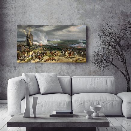 The Battle of Valmy / Emile Jean Horace Vernet - Ahşap Puzzle Poster 242 Parça (PPCCL-108-KR)