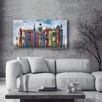 Büyük Kitap Kasabası - Ahşap Puzzle Poster 242 Parça (PPCCL-106-KT)