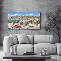 Eminonünden Galata - Ahşap Puzzle Poster 242 Parça (PPCCL-103-TS)