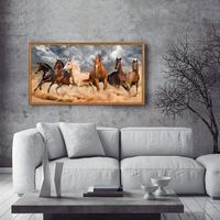 Çöl Atları - Ahşap Puzzle Poster 242 Parça (PPCCL-100-HV)