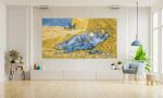 Resting after Work / Vincent van Gogh - Ahşap Puzzle Poster 496 Parça (PPD-112-KR)