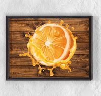 Full Frame Duvar Sanatları - Portakal (FF-DS103)