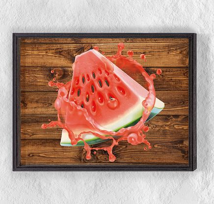Full Frame Duvar Sanatları - Karpuz Dilim (FF-DS104)