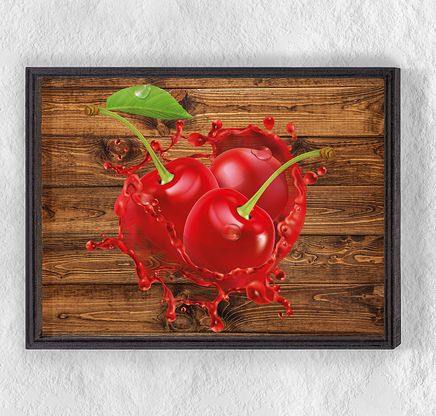Full Frame Duvar Sanatları - Kiraz (FF-DS109)