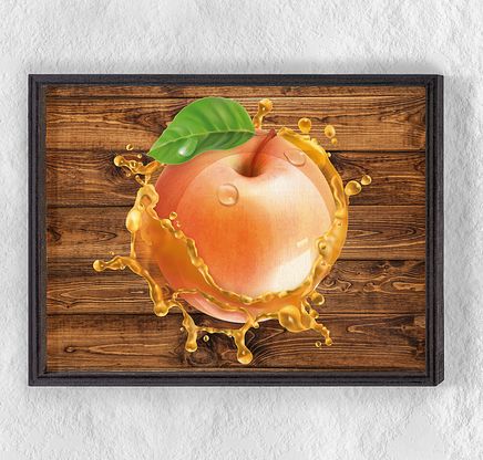 Full Frame Duvar Sanatları - Elma (FF-DS111)