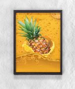 Full Frame Duvar Sanatları - Ananas Suyu (FF-DS114)
