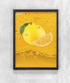 Full Frame Duvar Sanatları - Limon Suyu (FF-DS122)