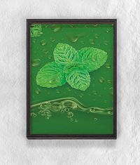 Full Frame Duvar Sanatları - Nane (FF-DS123)