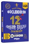 LGS 8. Sınıf G&uuml;&ccedil;lendiren 12 Anlam Bilgisi Denemeleri