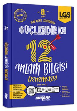 LGS 8. Sınıf Güçlendiren 12 Anlam Bilgisi Denemeleri