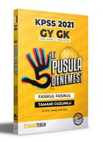 2021 KPSS Genel Yetenek Genel Kültür Çözümlü 5'li Pusula Denemesi