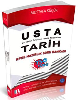 Usta Tarih KPSS Hazırlık Soru Bankası 750 Soru