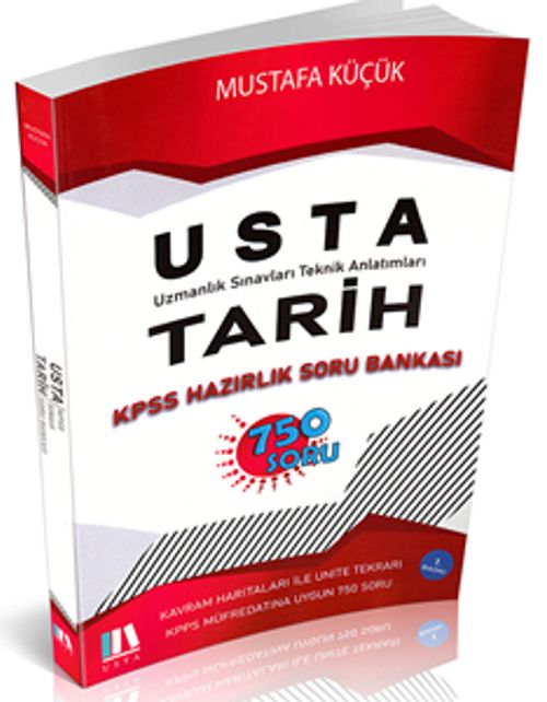 Usta Tarih KPSS Hazırlık Soru Bankası 750 Soru