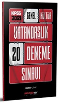 2021 KPSS Vatandaşlık 20 Deneme
