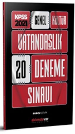 2021 KPSS Vatandaşlık 20 Deneme