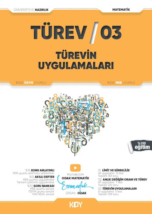 Türev 03 Türevin Uygulamaları 