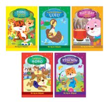 Mini Hayvan Hikayeleri (5 Kitap)