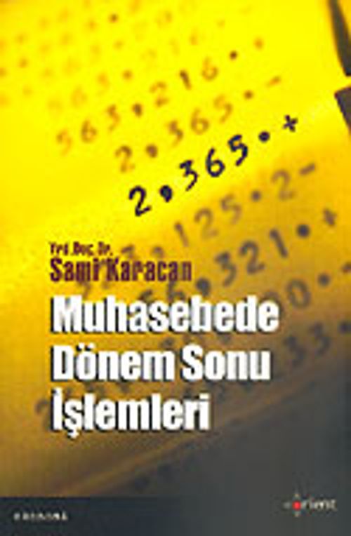 Muhasebede Dönem Sonu İşlemleri