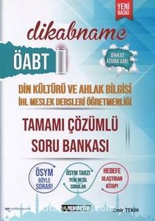 ÖABT Din Kültürü Öğretmenliği Dikabname Soru Bankası Çözümlü - Emir Tekin
