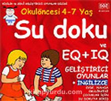 4-7 Yaş Su Doku EQ+IQ Geliştirici Oyunlar+İngilizce / Okul Öncesi