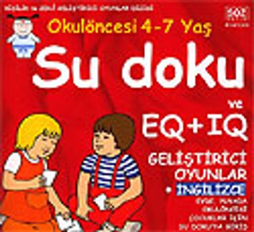 4-7 Yaş Su Doku EQ+IQ Geliştirici Oyunlar+İngilizce / Okul Öncesi
